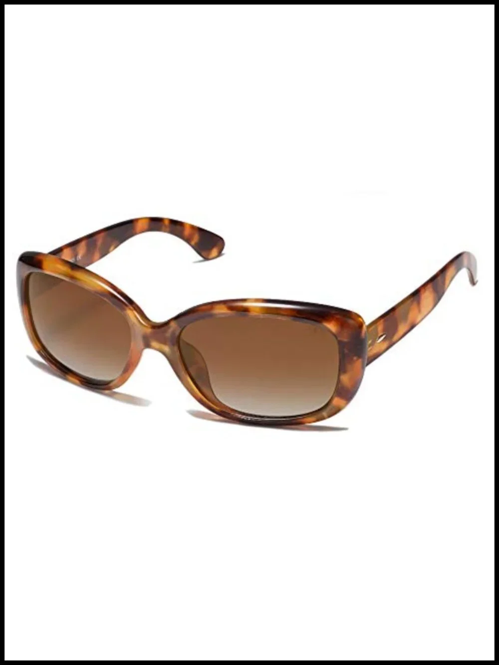 Retro Square Polarized UV400 Sunglasses with Microfiber Pouch